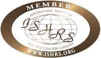 ISHRS member logo THE INTERNATIONAL SOCIETY OF HAIR RESTORATION SURGERY